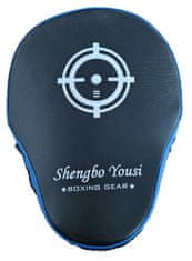 Kubisport Past za vadbo borilnih veščin 27 cm modra