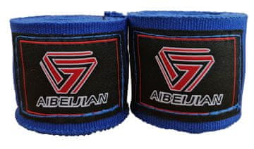 Kubisport Boksarski povoji za roke elastični 3 m modri