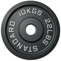 Kubisport Rezervni disk iz specialne litine 10 kg - premer luknje 50 mm