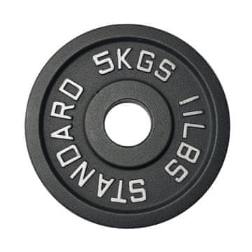 Kubisport Nadomestni disk iz posebnega litega železa 5 kg - premer odprtine 50 mm