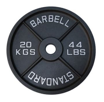 Kubisport Nadomestni disk iz posebnega litega železa 20 kg - premer odprtine 50 mm