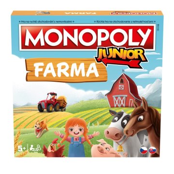Alltoys Namizna igra Monopoly Junior Farm