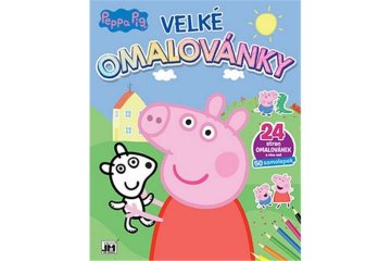 Jiri Models Peppa Pig - Velike pobarvanke