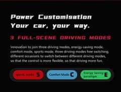 BOYUEDA Električni Skuter z Dvojnim Motorjem 2x1600W - Hitrost 70 km/h - Doseg 110 km - 10'' Pnevmatike - NFC Zagon - Zložljiv