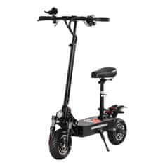 BOYUEDA Electric Scooter 1600W Dual Motor - 70 km/h Top Speed - 70 km Range - 10" Tires - Foldable - Hydraulic Brakes - Key Start