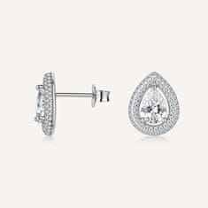 Rosato Bleščeči uhani s kubičnimi cirkoni Kapka Anna RZAN21