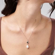 Brosway Očarljiva ogrlica z umetnim biserom Perfect BPC68