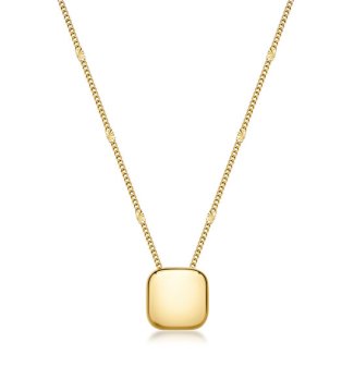 Brosway Minimalistična pozlačena ogrlica za ženske Muse BUE02