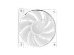 DEEPCOOL MYSTIQUE 360 ARGB Komplet za tekočinsko hlajenje, 360mm, LCD, bel