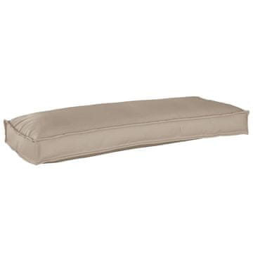 Vidaxl Blazina Taupe 100 x 40 x 8 cm Oxford tkanina