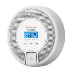 X-Sense Senzor ogljikovega monoksida X-SENSE CO-3D-W Link+