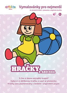 Pobarvanke za najmlajše / Moje igrače in abeceda