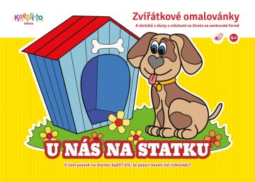 Živalske pobarvanke / Na naši kmetiji