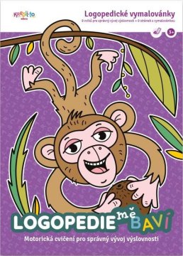 Logopedija Uživam Logopedske pobarvanke - Motorične vaje za razvoj pravilne izgovarjave