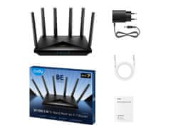 Cudy WR6500H brezžični usmerjevalnik, BE6500, 2.5G, Wi-Fi 7, Mesh
