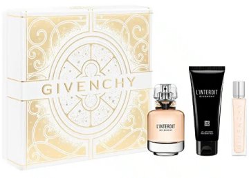 Givenchy L´Interdit Rouge - EDP 50 ml + tělové mléko 75 ml + EDP 12,5 ml