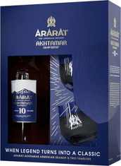 Ararat Vinjak Brandy 10 + 2 kozarca + GB 0,7 l