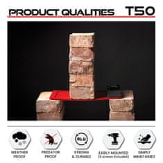 RUN-CHICKEN T50 avtomatska vrata za kokošnjak – v rdeči barvi (z Bluetooth)