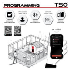 RUN-CHICKEN T50 avtomatska vrata za kokošnjak – v rdeči barvi (z Bluetooth)