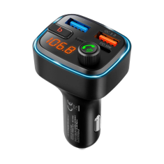 Peiying FM oddajnik Bluetooth 0487, MP3, PD 30W, QC 3.0