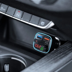 Peiying FM oddajnik Bluetooth 0487, MP3, PD 30W, QC 3.0