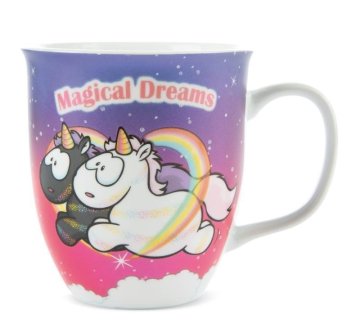 NICI Skodelica Unicorn Star Bringer &amp; Moon Keeper 420 ml
