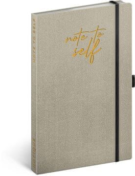 Nedatirano Opomba k lastnemu planerju, 5 minut na dan, 13 × 21 cm