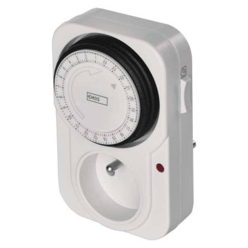 Emos Mehanska stikalna vtičnica, časovnik TS-MD3