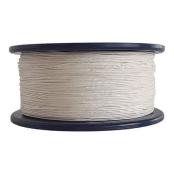 Enpro Pletena vrvica z jedrom iz PES, slepa, 500 m, bela