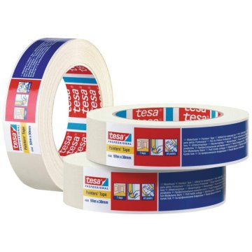 Tesa Maskirni trak, odstranljiv v 7 dneh, 50 m x 50 mm, rumen, 4348 Professional