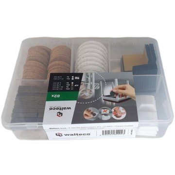 Walteco Komplet blazinic iz filca, EVA, plute in blažilnikov vrat, 82 kosov