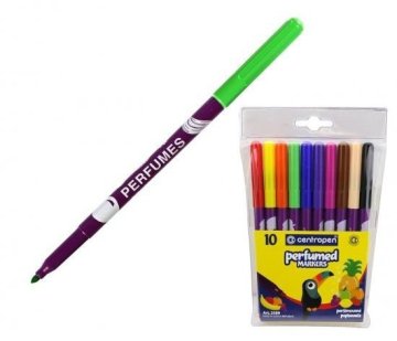 Centropen markerji 2589, parfumirani, komplet 10 barv