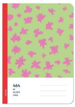 Optys Šolski zvezek 464 brezlesna črta - račke