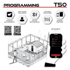RUN-CHICKEN T50 avtomatska vrata za kokošnjak – v rjavi barvi (z Bluetooth)