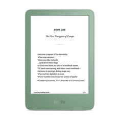 Kindle 2024, 16 GB (z oglasi), Matcha, Bralnik e-knjig