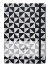 Spoko beležnica Linearni mozaik A5, podložena