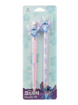 CoolPack Colorino komplet svinčnikov Stitch HB z gumo, blister, 2 kosa