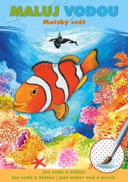 Akim Barvanje z vodo A5 - Morski svet