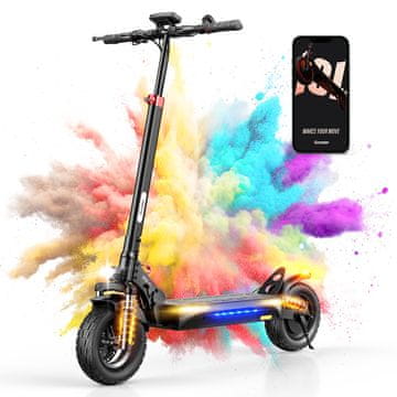 ISCOOTER IX3 Terenski električni skuter - 10 palčne pnevmatike - 48V 10Ah baterija - 800W motor - Doseg 40 km - Dvojne disk zavore