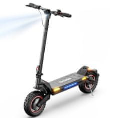 ISCOOTER Dvojni pogon električnega skuterja - 10 palčne terenske pnevmatike - 48V 17.5Ah baterija - 1000W motor*2 - Doseg 60 km - Nosilnost 150 kg
