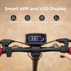 ISCOOTER Dvojni pogon električnega skuterja - 10 palčne terenske pnevmatike - 48V 17.5Ah baterija - 1000W motor*2 - Doseg 60 km - Nosilnost 150 kg