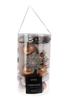 HOMESTYLING Komplet za božično dekoracijo 57 kosov. HN,ZLA