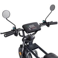 ISCOOTER Električni skuter - 48V 15.6Ah baterija - 1500W motor - Hitrost 55 km/h - Doseg 72 km - Hidravlične zavore - 15 palčne pnevmatike