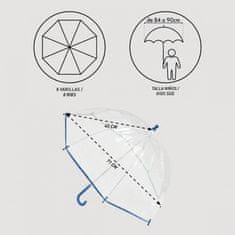 Disney Frozen Otroški dežnik – Ledeno kraljestvo – transparenten