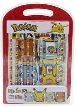 Šolski set Pokémon s svinčnikom