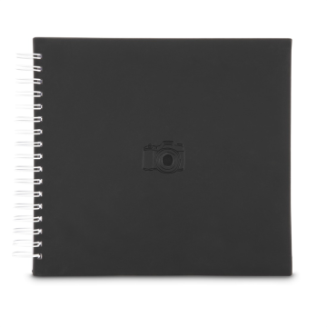Hama klasični spiralni album SIGNS 28x24 cm, 50 strani, črn