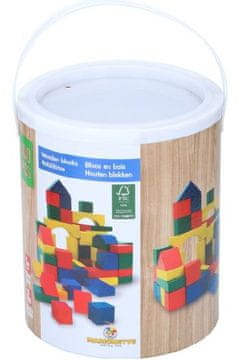 Marionette OTROŠKE LESENE KOCKE 100KOS MARIONETTE 27002