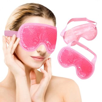 LIVEFY hladilna maska za oči Elaris, roza