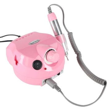 LIVEFY Nail File električni brusilnik za nohte 65W + 6 nastavkov, bel