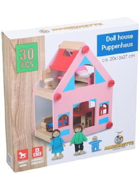 Marionette OTROŠKA LESENA HIŠICA 15 KOSOV ART. 30535 MARIONETTE